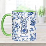 Grandma's Peeps - Personalized Grandma Accent Mug