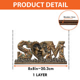 Her Buck His Doe - Personalized Hunting 1 Layered Big Freestanding