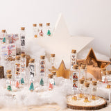 Couple Picture Mini Bottle Ornament - gift for husband, wife, boyfriend, girlfriend - Personalized Mini Bottle Ornament