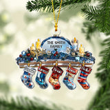 Crystal Family - Personalized Family Ornament