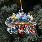 Crystal Family - Personalized Family Ornament