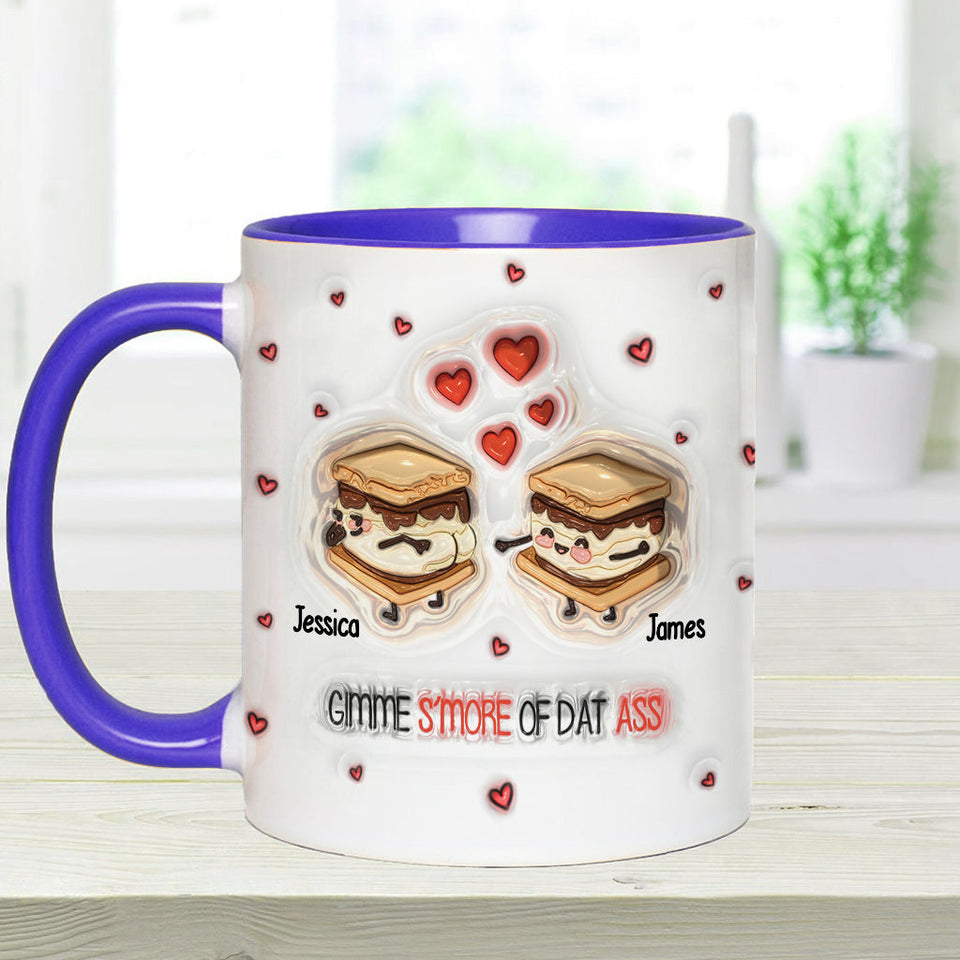 Gimme S'more Of That - Personalized Couple Accent Mug