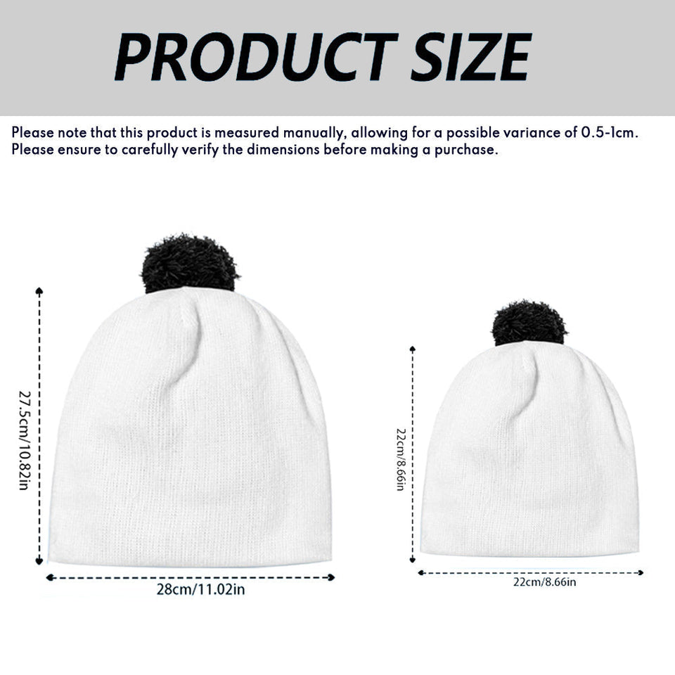I Love My Girlfriend Boyfriend - Personalized Couple Beanie Hat