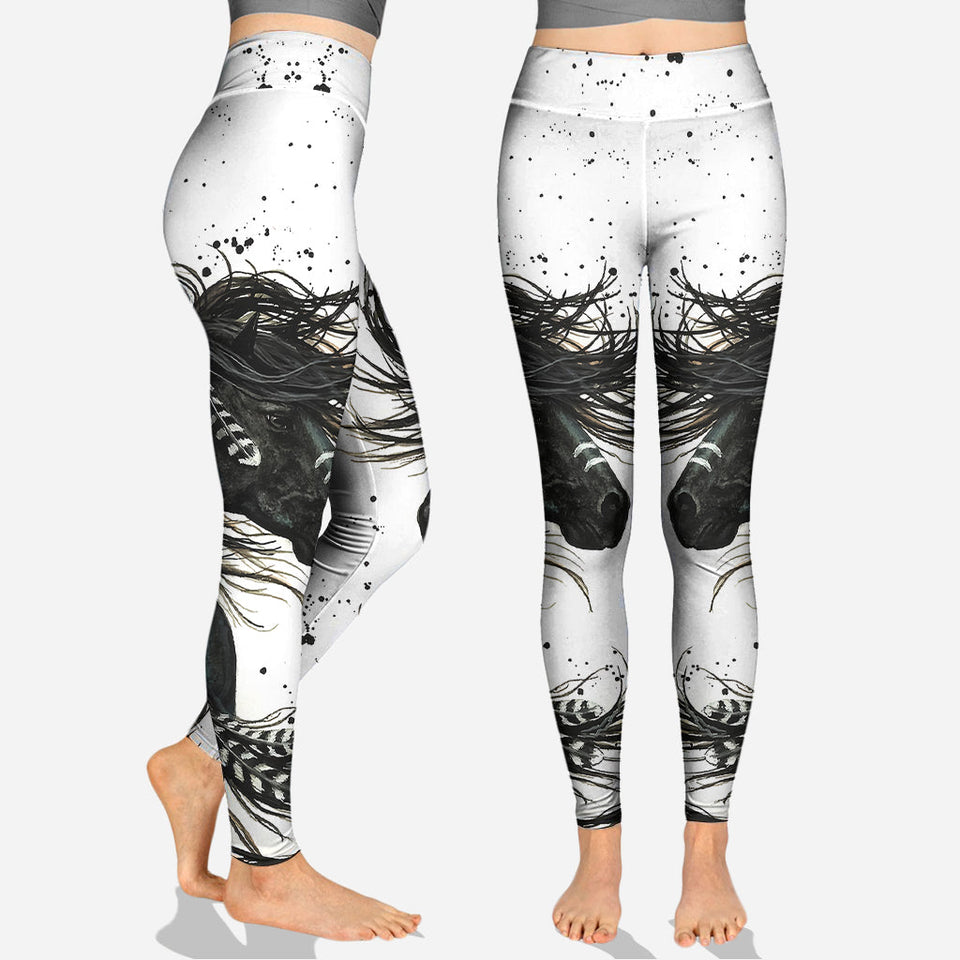 Love Horses - Personalized Horse Hoodie and Leggings