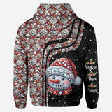 Grandma Snowman - Personalized Grandma Hoodie and Leggings