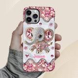 Just A Girl Who Loves Elephants - Personalized Elephant Full Print Phone Case