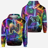 Gaming Alphabet - Personalized Kid All Over Shirt