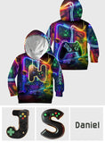 Gaming Alphabet - Personalized Kid All Over Shirt