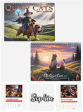 Quest Cat 2025 - Personalized Cat Wall Calendar & Desk Calendar