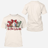 Joy Christmas - Personalized Christian All Over Shirt