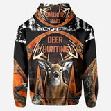 Awesome Deer - Personalized Hunting All Over Shirt