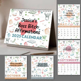 I Sparkle And I Shine Unapologetically - Personalized Colleague Wall Calendar & Desk Calendar