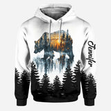 Awesome Bear - Personalized Camping Hoodie and Leggings