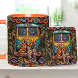 Awesome Caravan - Personalized Hippie Accent Mug