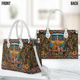 Stay Wild Moon Child - Personalized Hippie Leather Handbag