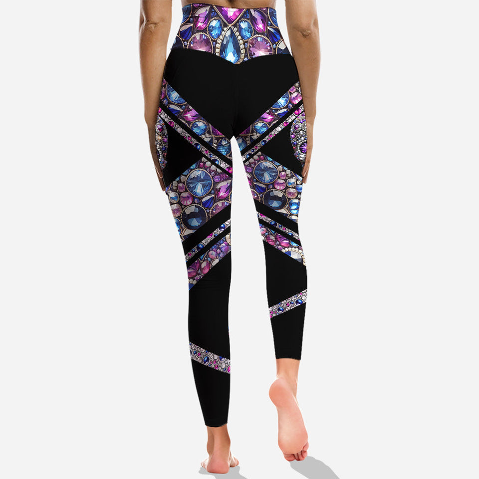 Magic Skull - Personalized Skull Hoodie and Leggings
