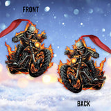 Awesome Biker - Personalized Biker Ornament