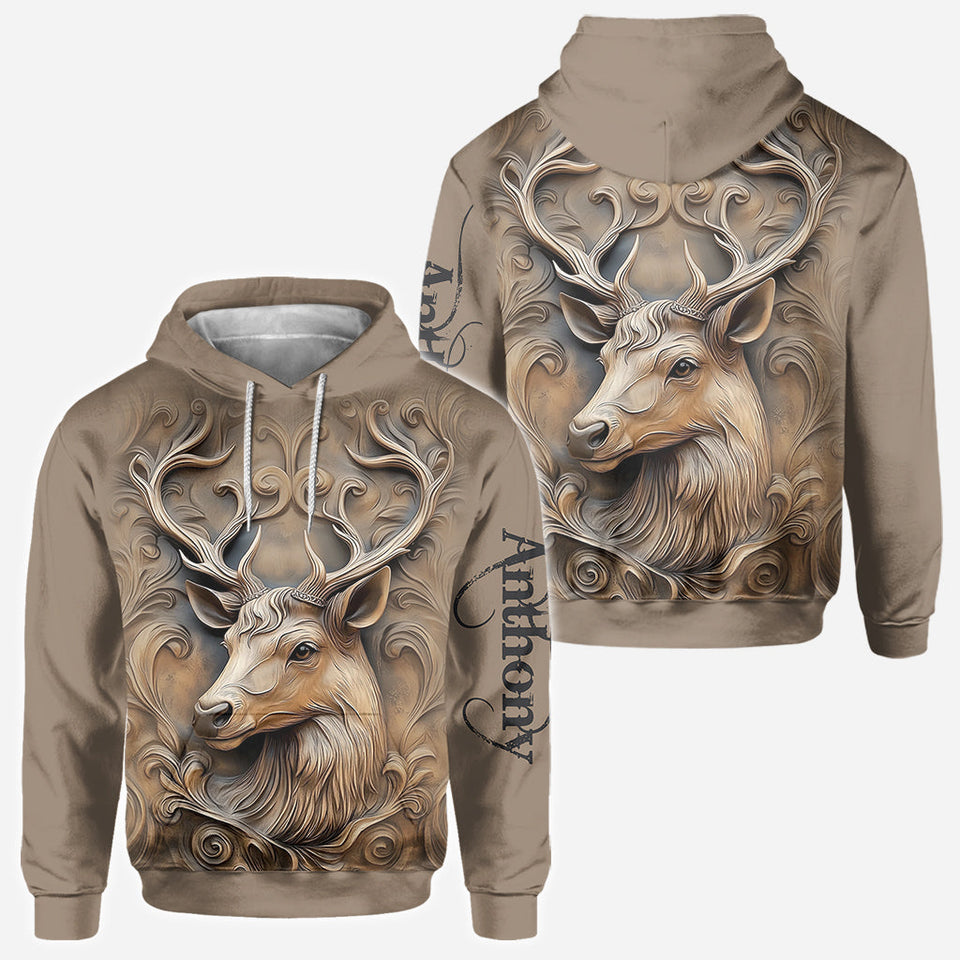 Love Hunting - Personalized Hunting All Over Shirt