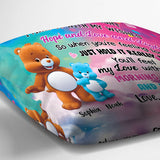 To My Granddaughter - Personalized granddaughter Throw Pillow
