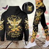 Miracles Happen Personalized Christian Hoodie and Leggings