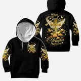 Miracles Happen Personalized Christian Hoodie and Leggings