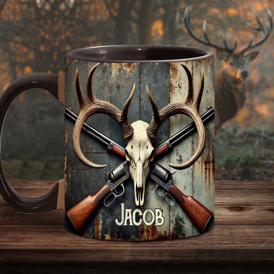 Love Hunting - Personalized Hunting Accent Mug