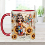 Hippie Soul - Personalized Hippie Accent Mug