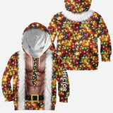 Baby Santa Is Coming - Personalized Couple All Over Shirt