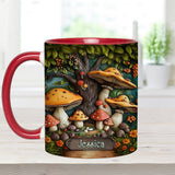 Mushroom Garden - Personalized Mushroom Accent Mug