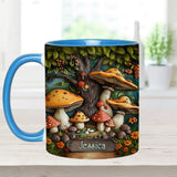 Mushroom Garden - Personalized Mushroom Accent Mug