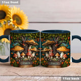 Mushroom Garden - Personalized Mushroom Accent Mug