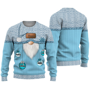 Best Grandma Ever - Personalized Grandma Ugly Sweater