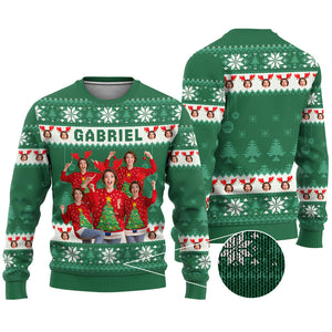 This Is My Ugly Sweater - Personalized Christmas Ugly Sweater