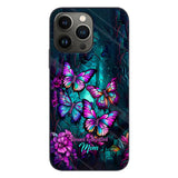 Grandma's Butterflies - Personalized Grandma Phone Case