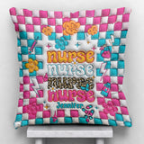 Nurse Life - Personalized Nurse Throw Pillow