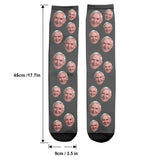 Custom Face - Personalized Grandpa Socks