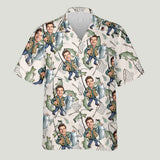 Gift For Fishing Dad, Husband, Uncle... - Personalized Fishing Hawaiian Shirt