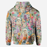 Floral Skeleton - Personalized Skull All Over Shirt