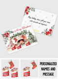 Merry Christmas - Personalized Family Greeting Card