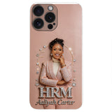 Office Decoration Custom Any Photo - Personalized Colleague 3D Embossed Leather Phone Case