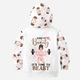 Wake Up Beauty - Personalized Fitness All Over Shirt
