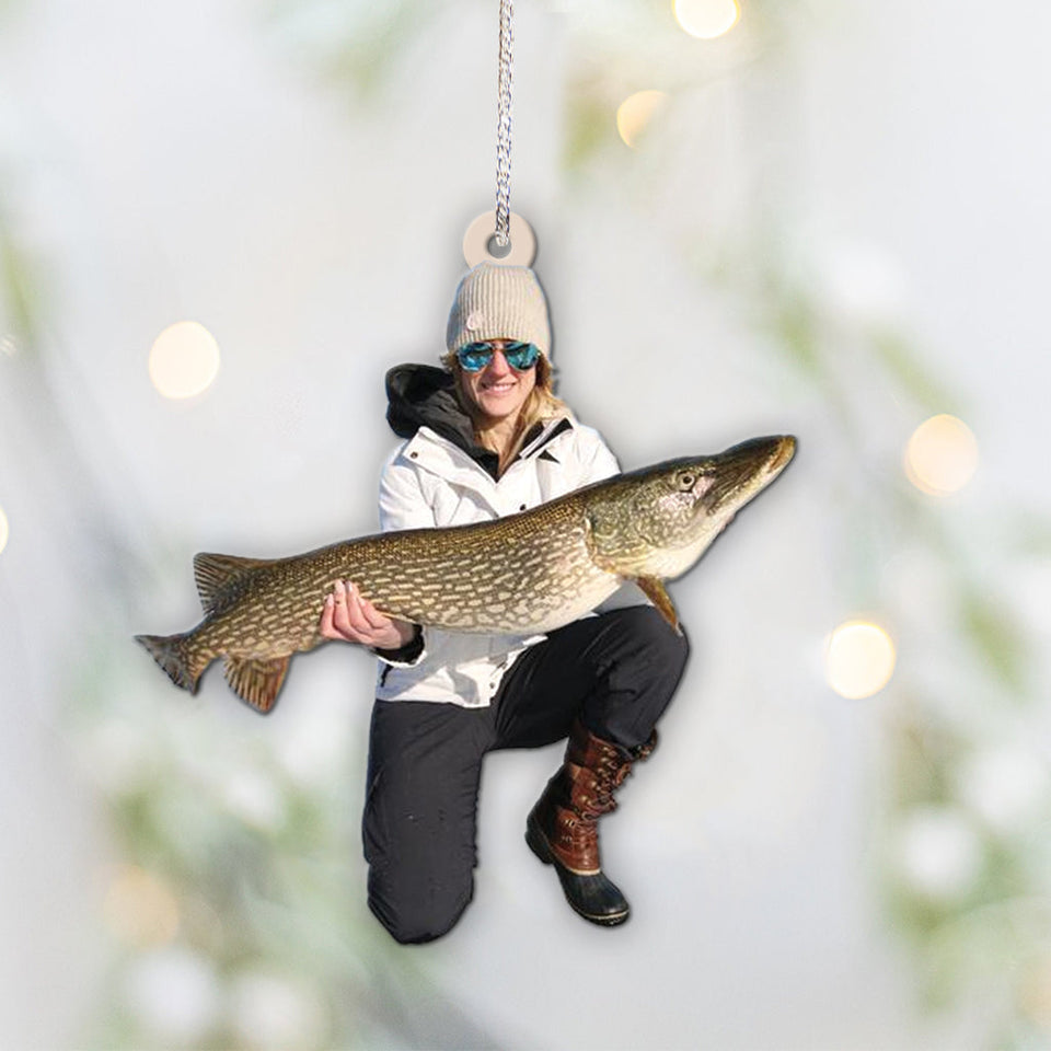 Fishing Lover - Personalized Fishing Ornament