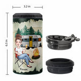 I Tried To Be A Good Girl - Personalized Camping Can Cooler