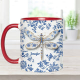 Love Dragonflies - Personalized Gardening Accent Mug