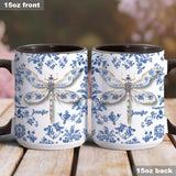 Love Dragonflies - Personalized Gardening Accent Mug