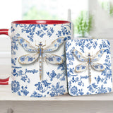Love Dragonflies - Personalized Gardening Accent Mug