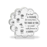 If We Had A Flower For Everytime We Think Of You - Personalized Mother's Day Mother Custom Shaped Acrylic Plaque