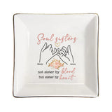 Soul Sisters Pinky Promise - Personalized Bestie Jewelry Dish