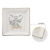 I Promise - Personalized Couple Jewelry Dish