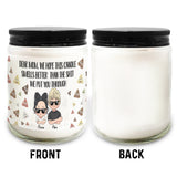 Dear Mom Dear Dad Funny Gift - Gift for mom, grandma, grandpa, dad - Personalized